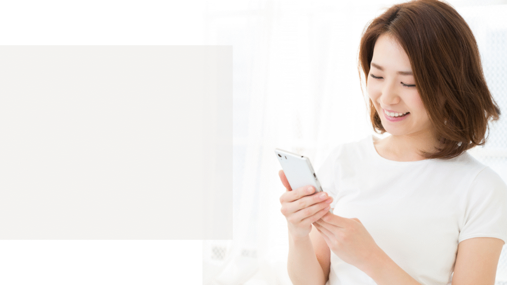 Woman-is-using-phone